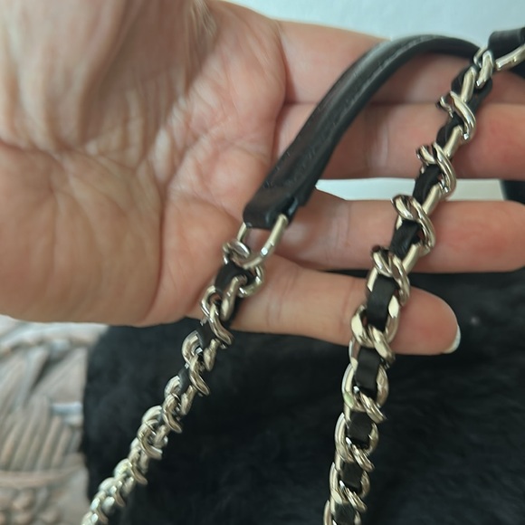 Michael Kors Shearling Crossbody Bag - Picture 4 of 7